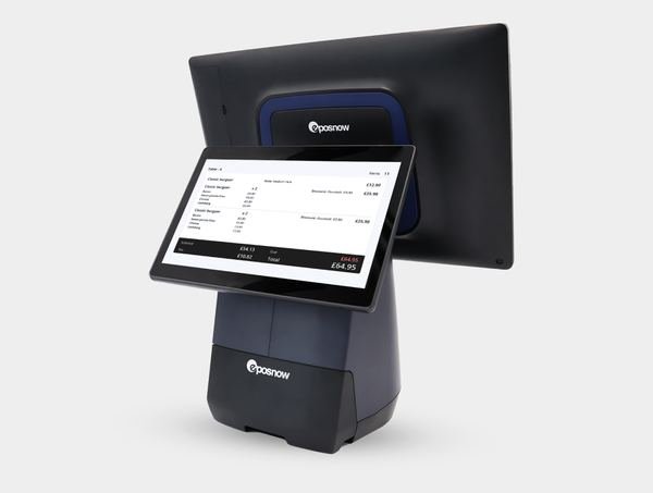 Epos Now: The order on the customer screen