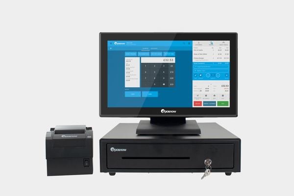 Epos Now: Full counter setup: terminal, printer and cash drawer